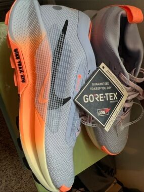 Nike Women’s Trail Running Shoes — Gray & Orange